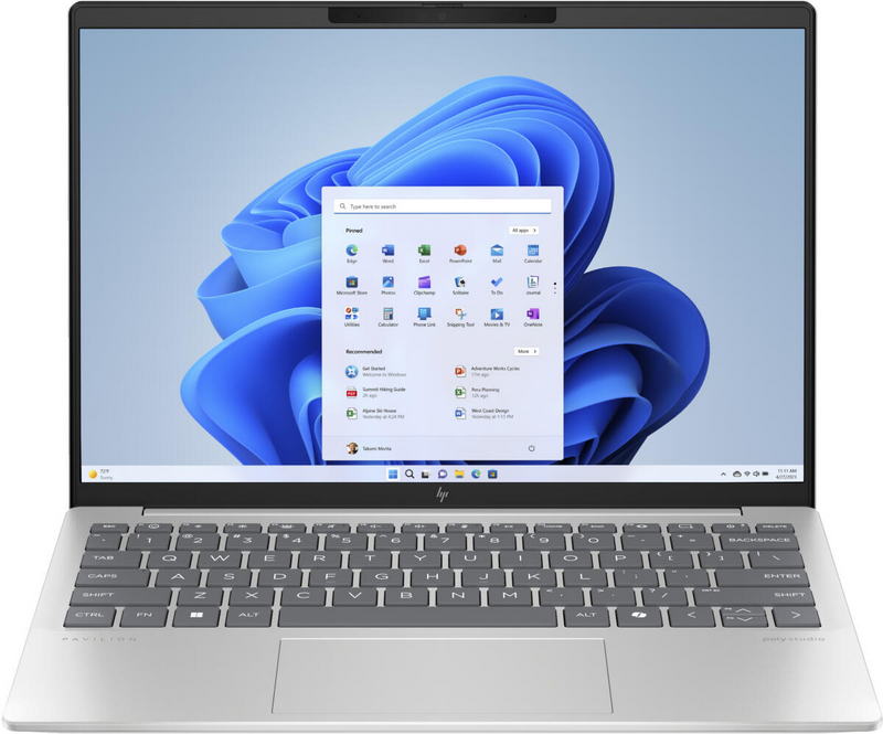 Ноутбук HP Pavilion Aero 13z-bg000 (B17XPU8) Silver