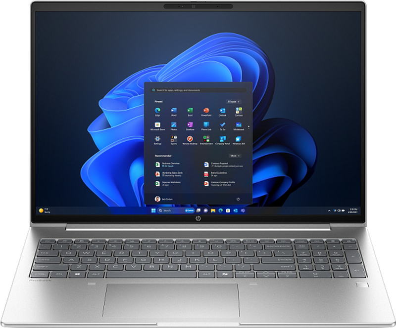 Ноутбук HP ProBook 4 G1a 16 (B9ZJ5ET) Pike Silver