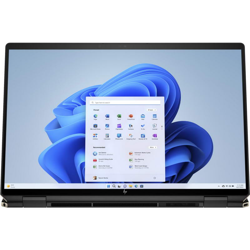 Ноутбук HP Spectre x360 16-aa0006ua (B09ZZEA) Midnight Black - фото 1