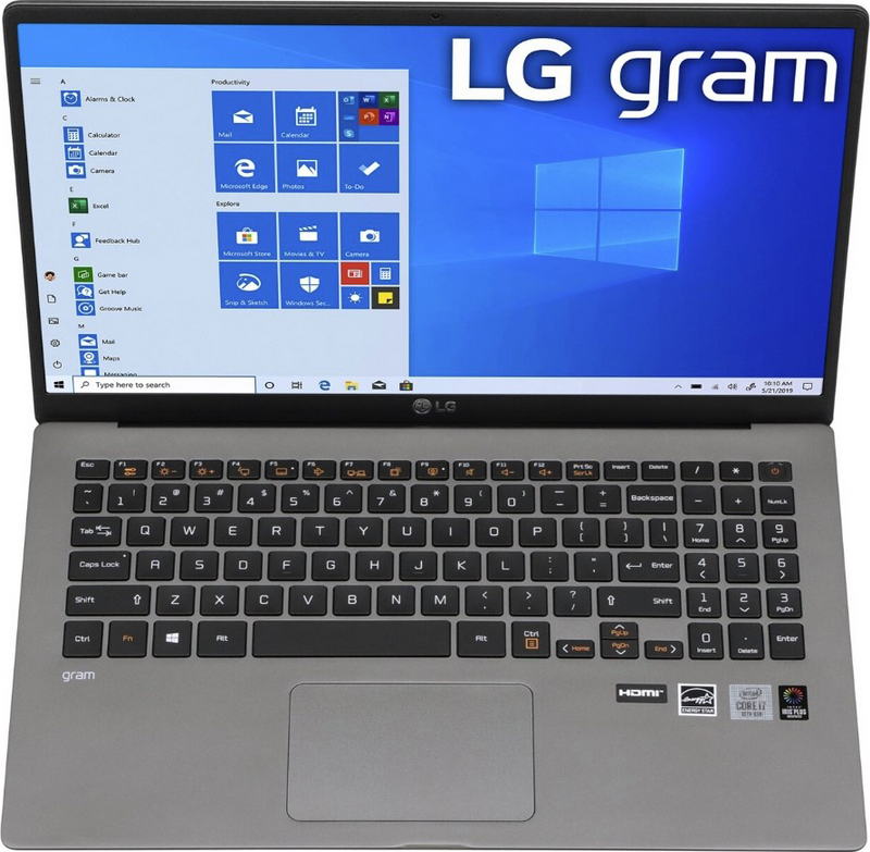 Ноутбук LG Gram 15" (15Z90N-R.AAS9U1) Dark Silver - фото 3 Ноутбук LG Gram 15" (15Z90N-R.AAS9U1) Dark Silver - фото 3