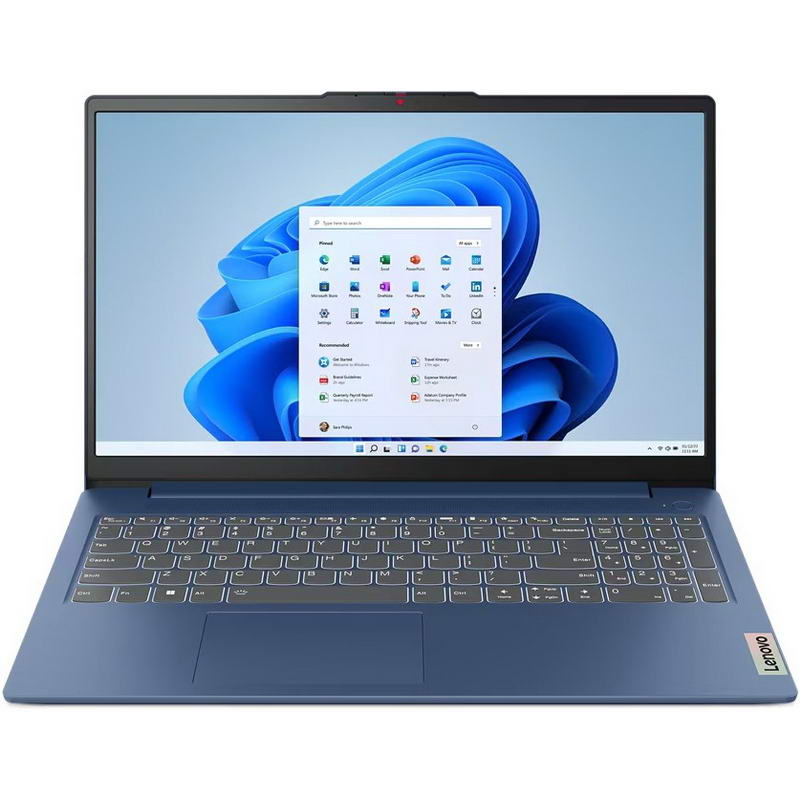Ноутбук Lenovo IdeaPad Slim 3 15IAH8 (83ER00JKRM) Abyss Blue