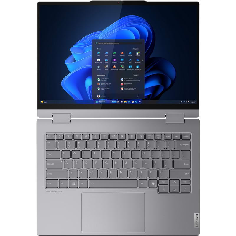Ноутбук Lenovo ThinkBook 14 2-in-1 G4 IML (21MX000BUS)  Luna Grey - фото 4