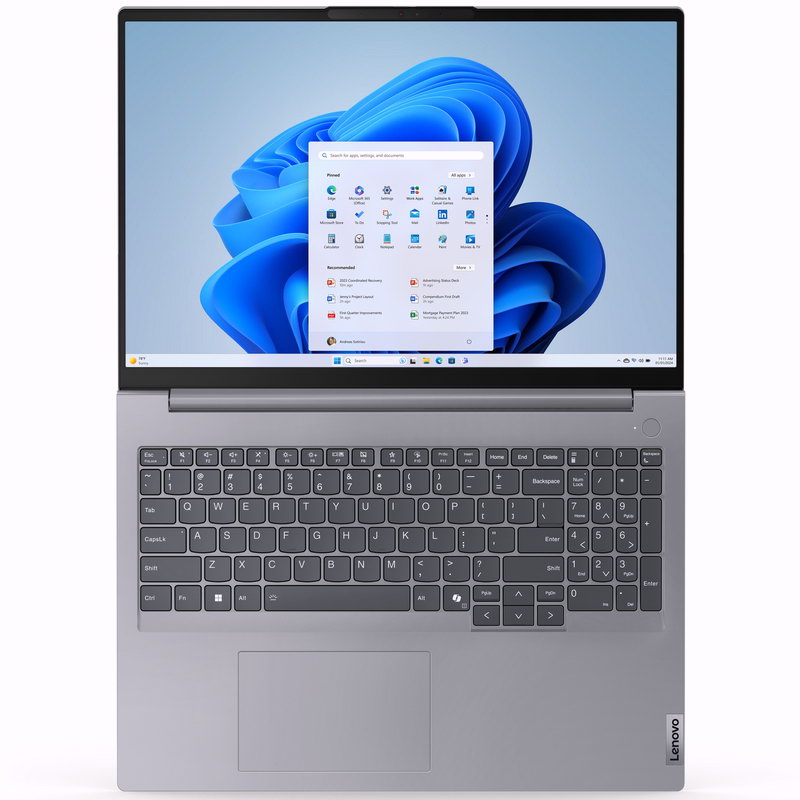 Ноутбук Lenovo ThinkBook 16 G7 ARP (21MW0002US) Arctic Grey - фото 3 Ноутбук Lenovo ThinkBook 16 G7 ARP (21MW0002US) Arctic Grey - фото 3