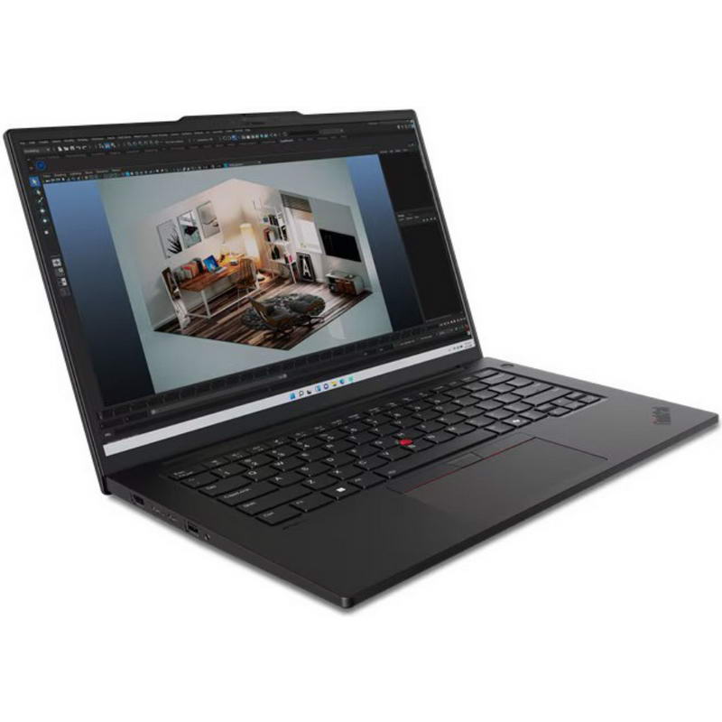 Ноутбук Lenovo ThinkPad P14s Gen 5 (21G20021DUS) Black - фото 1 Ноутбук Lenovo ThinkPad P14s Gen 5 (21G20021DUS) Black - фото 1