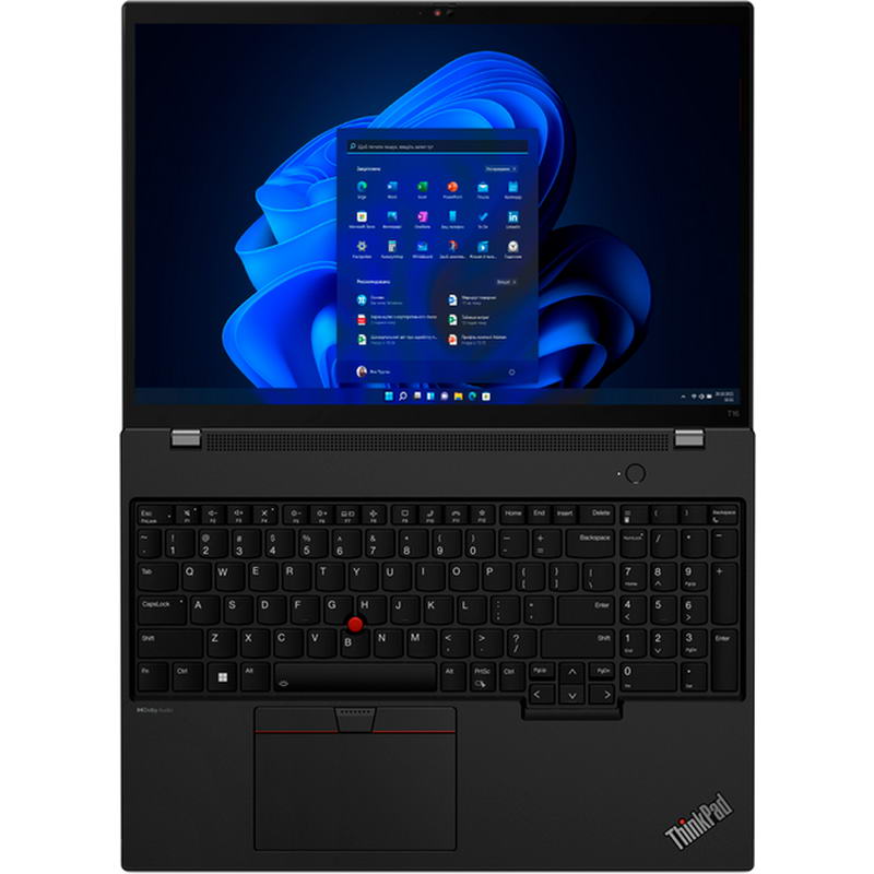 Ноутбук Lenovo ThinkPad T16 Gen 2 (21K7004ERA) Thunder Black - фото 2 Ноутбук Lenovo ThinkPad T16 Gen 2 (21K7004ERA) Thunder Black - фото 2