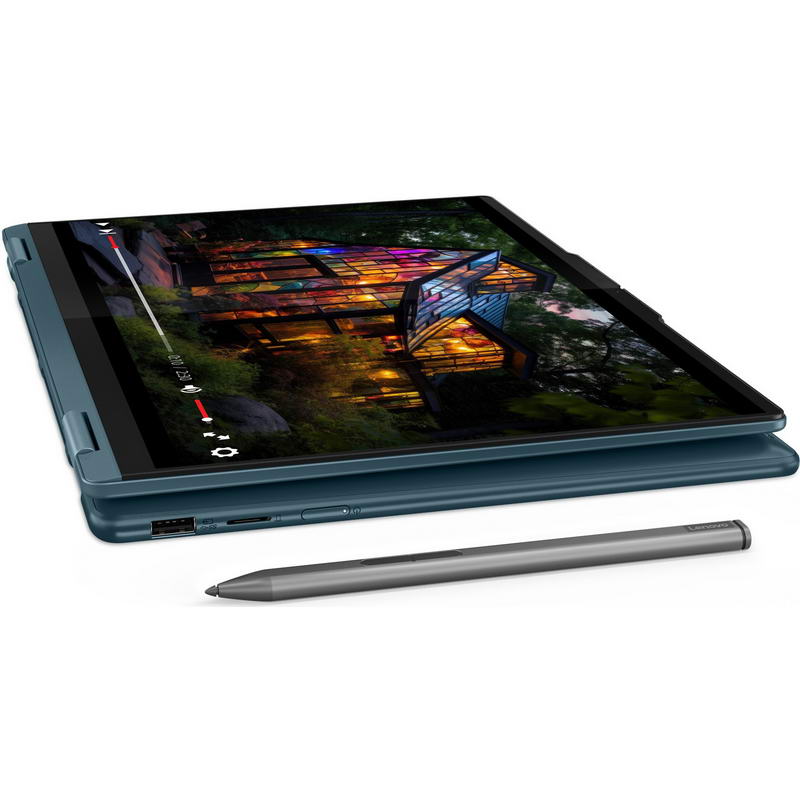 Ноутбук Lenovo Yoga 7 2-in-1 14IML9 (83DJ00CPRA) Tidal Teal - фото 3