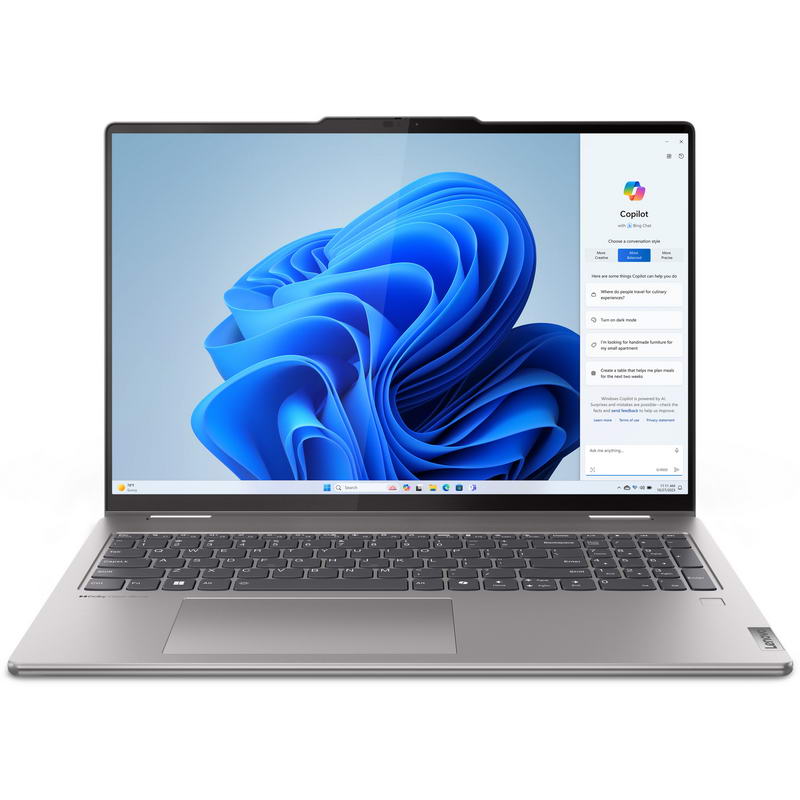 Ноутбук Lenovo Yoga 7 2-in-1 16AHP9 (83DM0004US) Arctic Grey - фото 4 Ноутбук Lenovo Yoga 7 2-in-1 16AHP9 (83DM0004US) Arctic Grey - фото 4