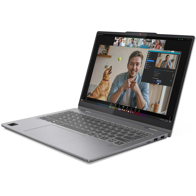 Ноутбук Lenovo IdeaPad 5 2-in-1 14Q8X9 (83GH000BUS) Luna Grey - фото 5 Ноутбук Lenovo IdeaPad 5 2-in-1 14Q8X9 (83GH000BUS) Luna Grey - фото 5