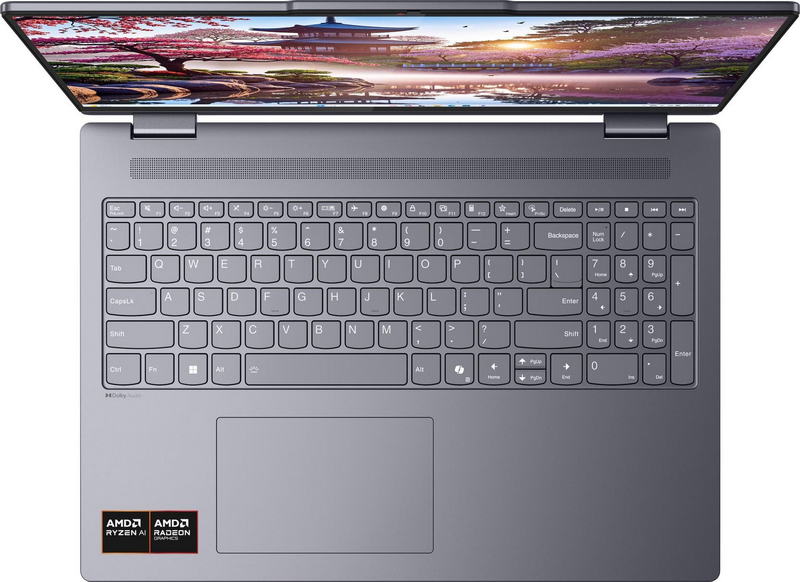 Ноутбук Lenovo IdeaPad 5 2-in-1 16AKP10 (83KUX007US) Luna Grey - фото 4 Ноутбук Lenovo IdeaPad 5 2-in-1 16AKP10 (83KUX007US) Luna Grey - фото 4