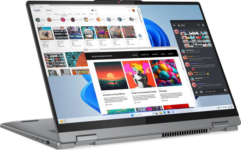 Ноутбук Lenovo IdeaPad 5 2-in-1 16IRU9 (83DU0007US) Luna Grey