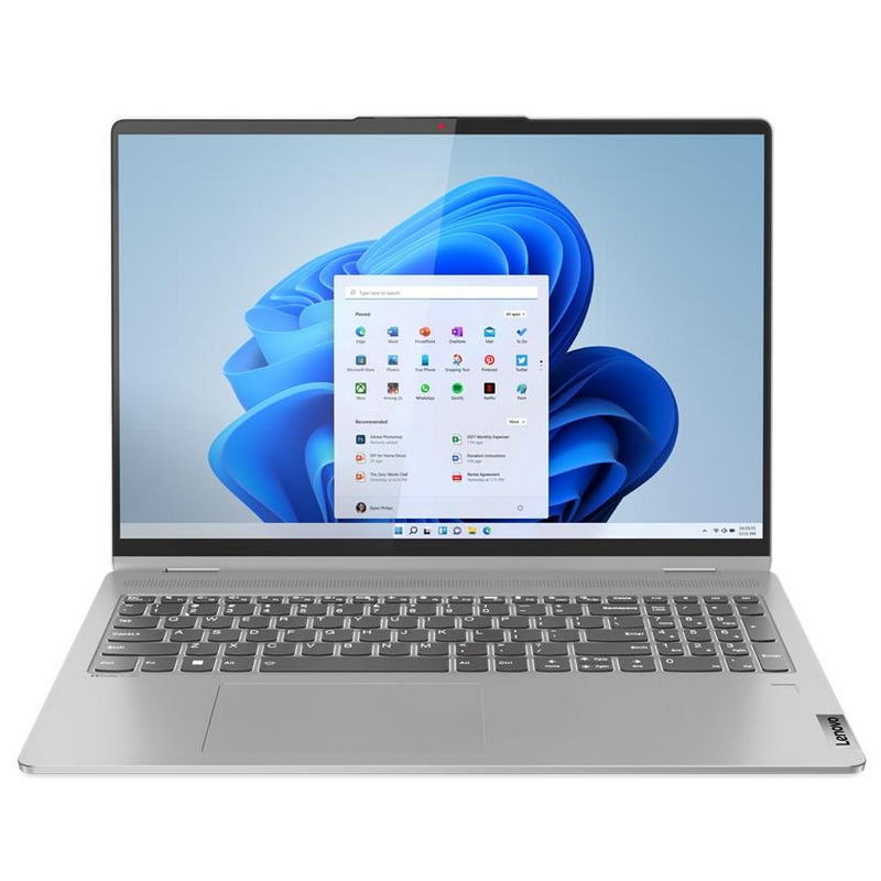 Ноутбук Lenovo IdeaPad Flex 5 16IAU7 (83R8CTO1WW) Cloud grey - фото 1