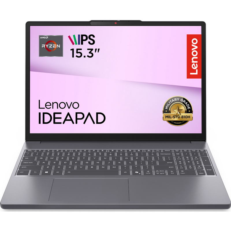 Ноутбук Lenovo IdeaPad Slim 3 15ARP10 (83K700ADRA) Luna Grey