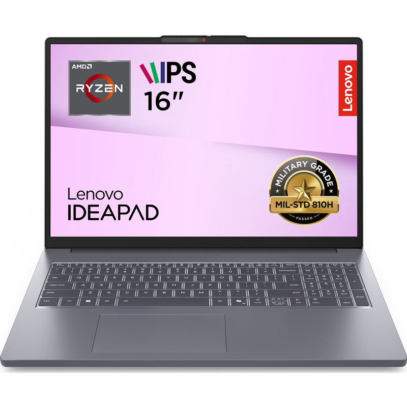 Ноутбук Lenovo IdeaPad Slim 3 16ARP10 (83K8005ARA) Luna Grey