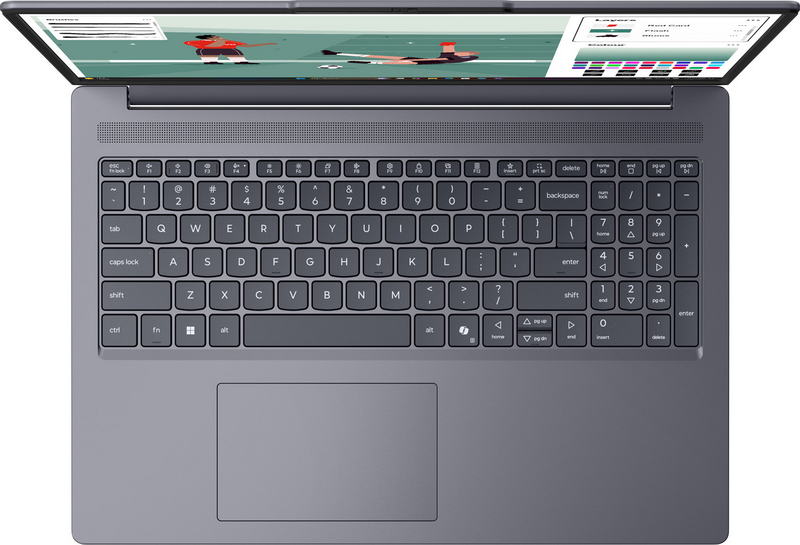 Ноутбук Lenovo IdeaPad Slim 3 16IPH11 (83US0030RA) Luna Grey - фото 3