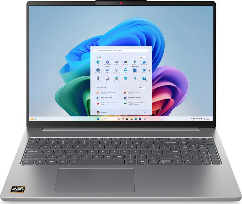 Ноутбук Lenovo Ideapad Slim 5 16AKP10 (83HY001QGE) Luna Grey 32/1TB CUSTOM