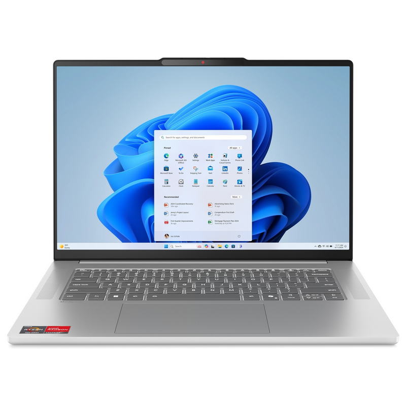 Ноутбук Lenovo Ideapad Slim 5 16ARP10 (83HU003NRA) Luna Grey