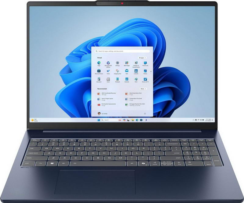 Ноутбук Lenovo IdeaPad Slim 5 16IRH10R (83J1006QRA) Cosmic Blue