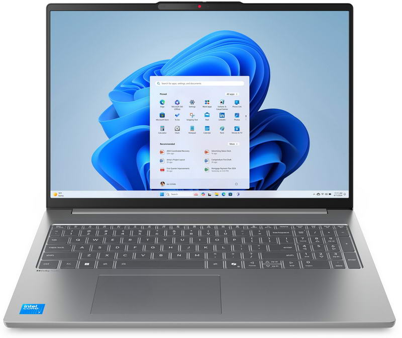 Ноутбук Lenovo IdeaPad Slim 5 16IRH10R (83J1006RRA) Luna Grey