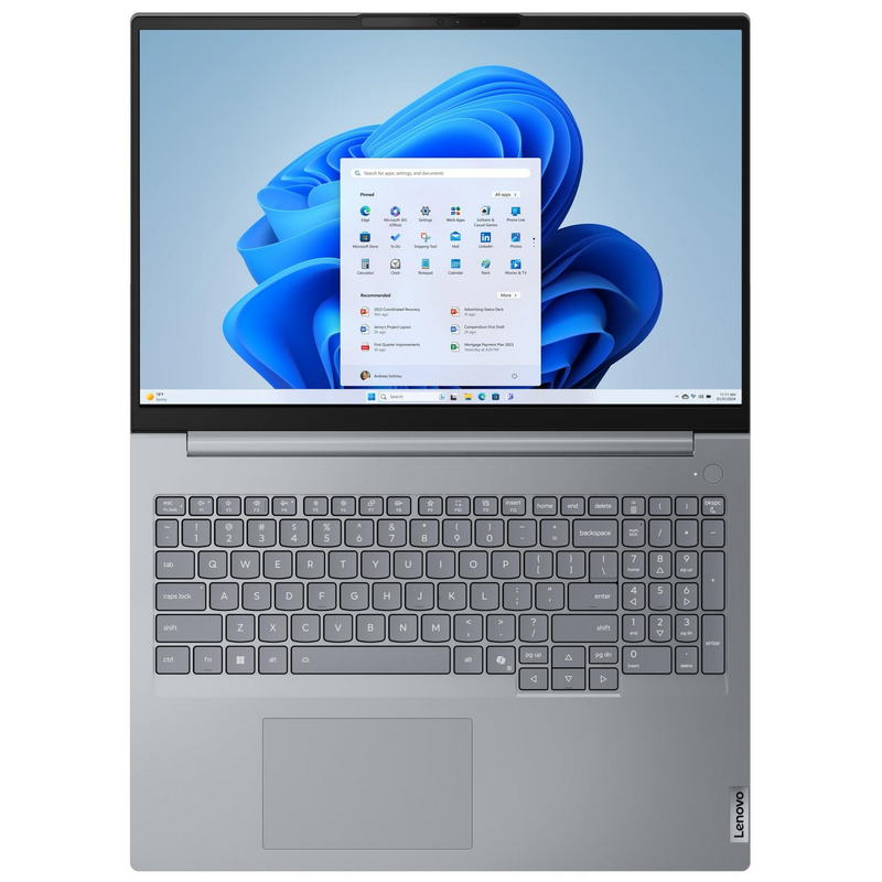 Ноутбук Lenovo ThinkBook 16 G8 IAL (21SK006QGE) Arctic Grey - фото 3 Ноутбук Lenovo ThinkBook 16 G8 IAL (21SK006QGE) Arctic Grey - фото 3