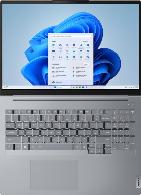 Ноутбук Lenovo ThinkBook 16 G9 IRL (21US005QRA) Arctic Grey - фото 3 Ноутбук Lenovo ThinkBook 16 G9 IRL (21US005QRA) Arctic Grey - фото 3