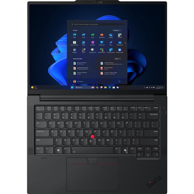 Ноутбук Lenovo ThinkPad E14 Gen 7 (21T0000035) Black - фото 3