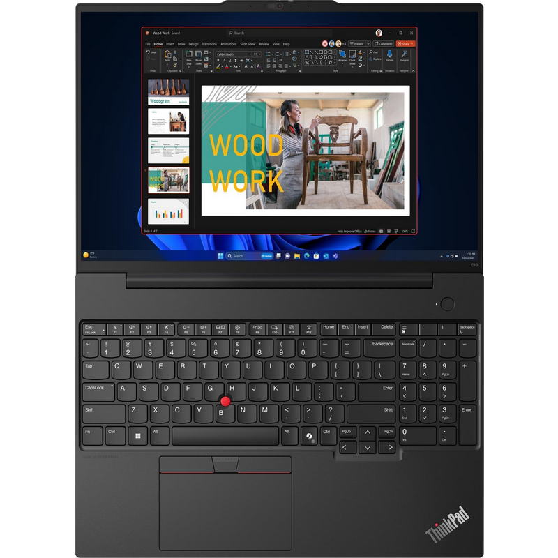 Ноутбук Lenovo ThinkPad E16 G2 (21M5S09E00) 32/1 Black - фото 3