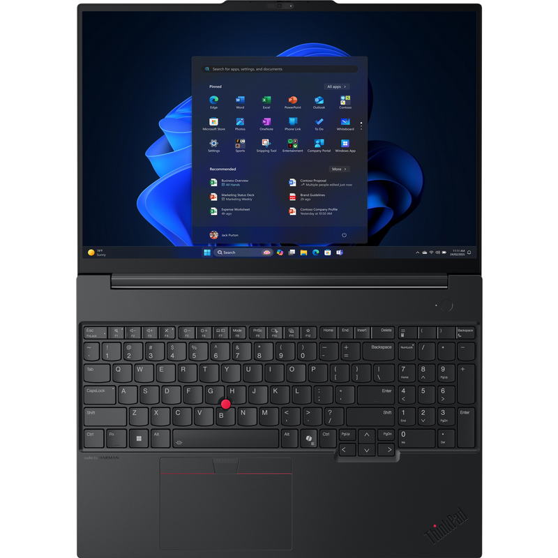 Ноутбук Lenovo ThinkPad E16 Gen 3 (21TF0034FUS) Black - фото 3 Ноутбук Lenovo ThinkPad E16 Gen 3 (21TF0034FUS) Black - фото 3