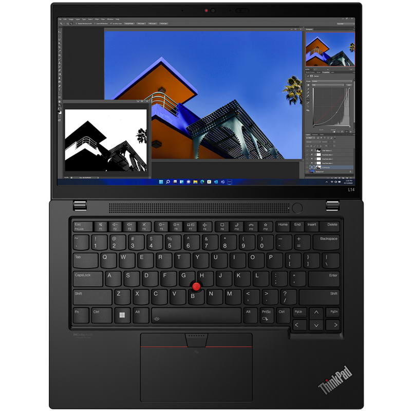 Ноутбук Lenovo ThinkPad L14 Gen 3 (21C6S4VQ00) Thunder Black - фото 2