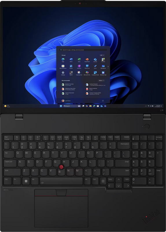 Ноутбук Lenovo ThinkPad L16 Gen 2 (21SA0016GE) Black - фото 4 Ноутбук Lenovo ThinkPad L16 Gen 2 (21SA0016GE) Black - фото 4