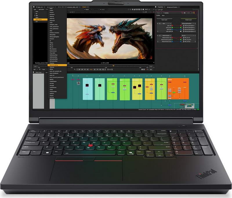 Ноутбук Lenovo ThinkPad P16 Gen 3 (21RQ000RSC) Black + Pencil