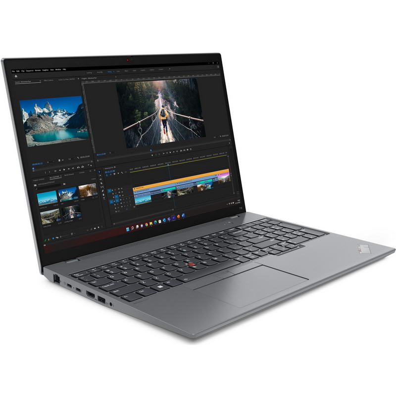 Ноутбук Lenovo ThinkPad T16 Gen 2 (21HJS7S700) Storm Grey - фото 2