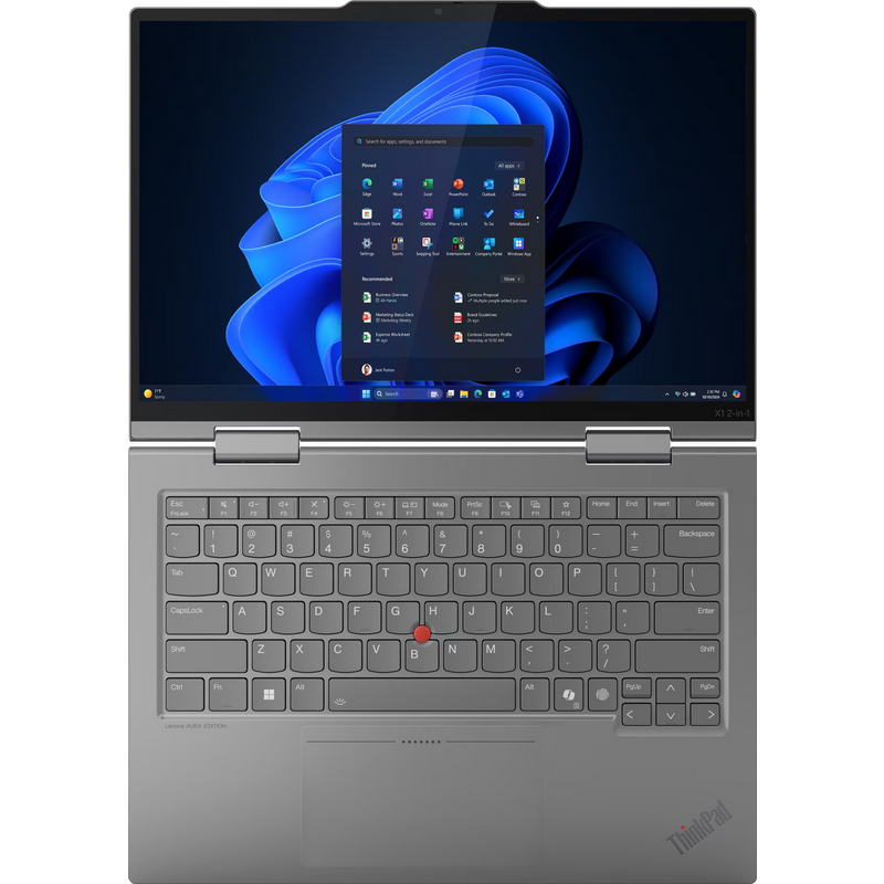 Ноутбук Lenovo ThinkPad X1 2-in-1 Gen 10 Aura Edition (21NU0013LUS) Grey - фото 6 Ноутбук Lenovo ThinkPad X1 2-in-1 Gen 10 Aura Edition (21NU0013LUS) Grey - фото 6
