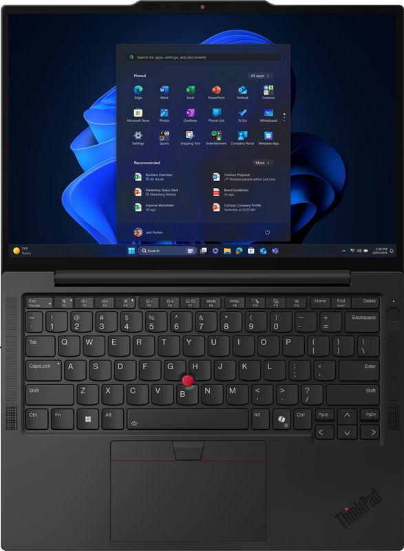 Ноутбук Lenovo ThinkPad X13 Gen 6 (21RK0061AUS) Black - фото 2 Ноутбук Lenovo ThinkPad X13 Gen 6 (21RK0061AUS) Black - фото 2