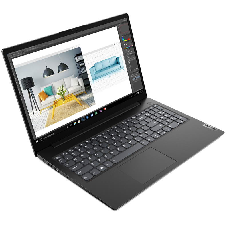 Ноутбук Lenovo V15 G2 IJL (82QY00T7RA) Black - фото 1 Ноутбук Lenovo V15 G2 IJL (82QY00T7RA) Black - фото 1