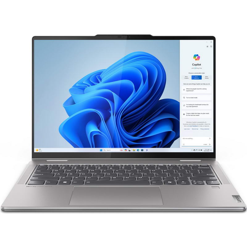 Ноутбук Lenovo Yoga 7 2-in-1 14AHP9 (83DK0093RA) Arctic Grey - фото 1 Ноутбук Lenovo Yoga 7 2-in-1 14AHP9 (83DK0093RA) Arctic Grey - фото 1