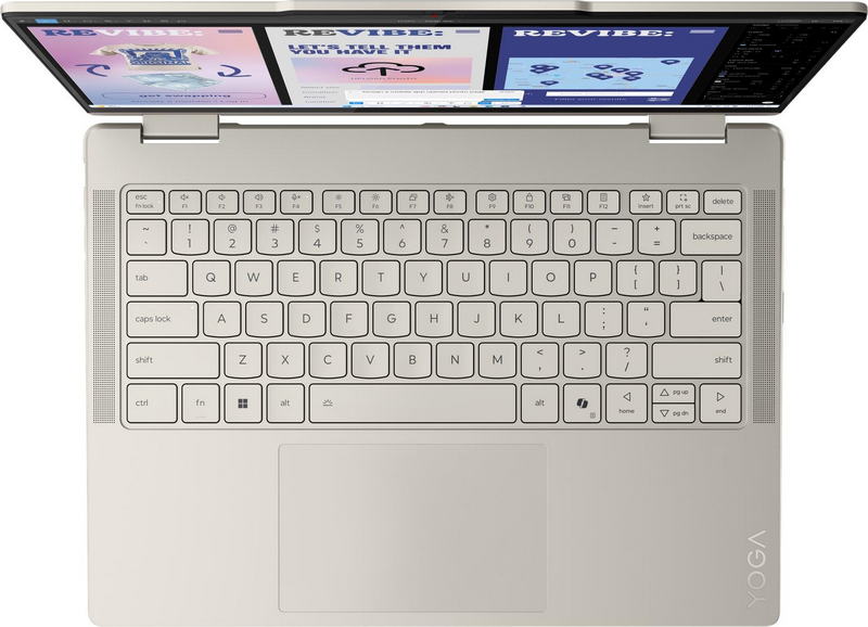 Ноутбук Lenovo Yoga 7 2-in-1 14ILL10 (83JQ00D5RA) Seashell - фото 5