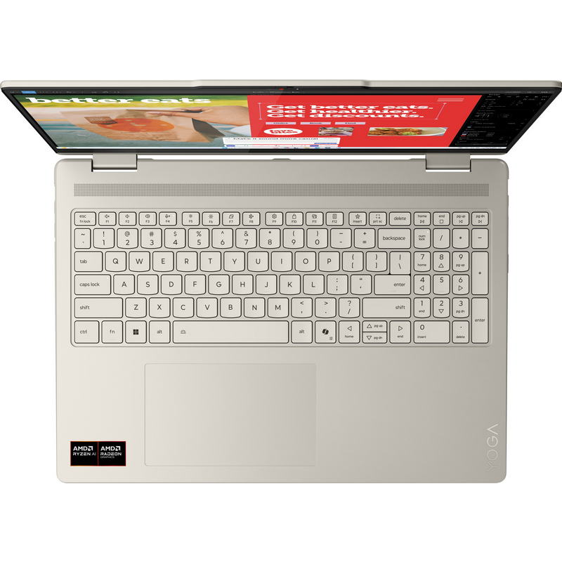 Ноутбук Lenovo Yoga 7 2-in-1 16AKP10 (83JU0001US) Seashell - фото 3 Ноутбук Lenovo Yoga 7 2-in-1 16AKP10 (83JU0001US) Seashell - фото 3