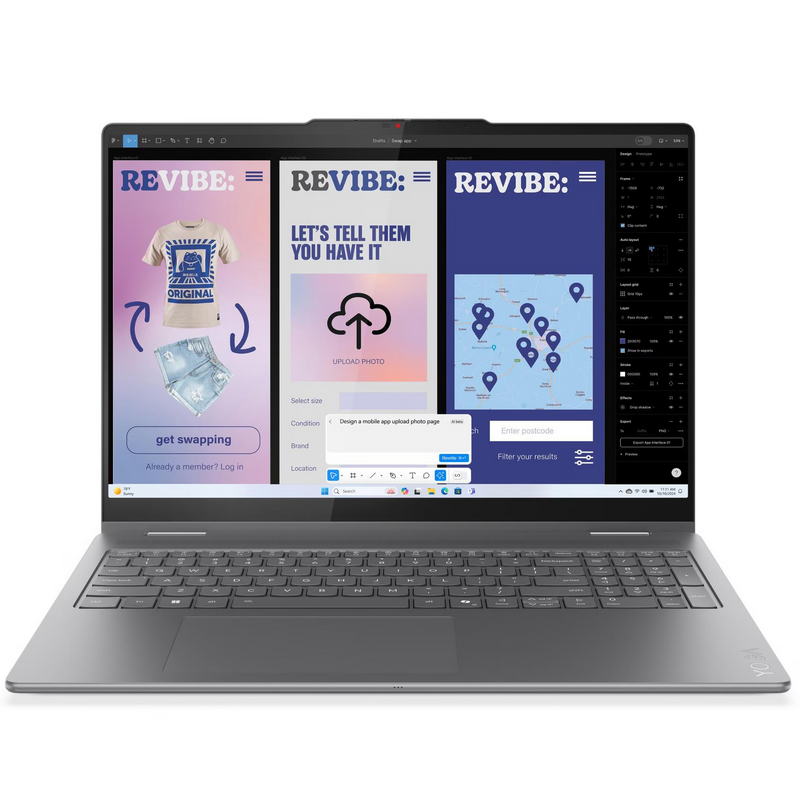 Ноутбук Lenovo Yoga 7 2-in-1 16ILL10 (83JTX002US) Luna Grey - фото 1 Ноутбук Lenovo Yoga 7 2-in-1 16ILL10 (83JTX002US) Luna Grey - фото 1