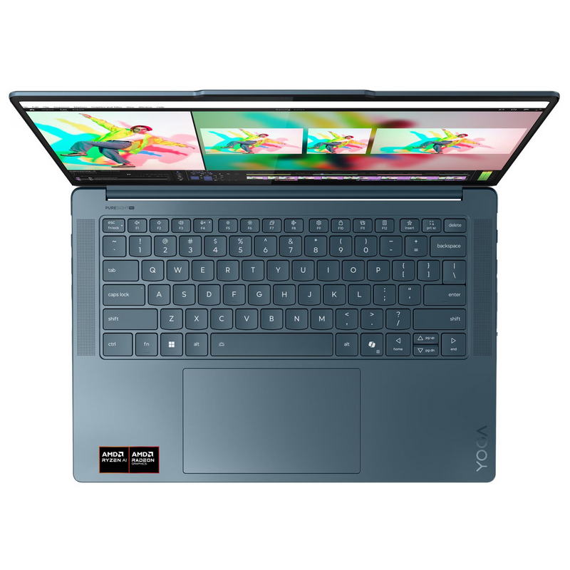 Ноутбук Lenovo Yoga Pro 7 14AKP10 (83KG001GRA) Tidal Teal - фото 3 Ноутбук Lenovo Yoga Pro 7 14AKP10 (83KG001GRA) Tidal Teal - фото 3