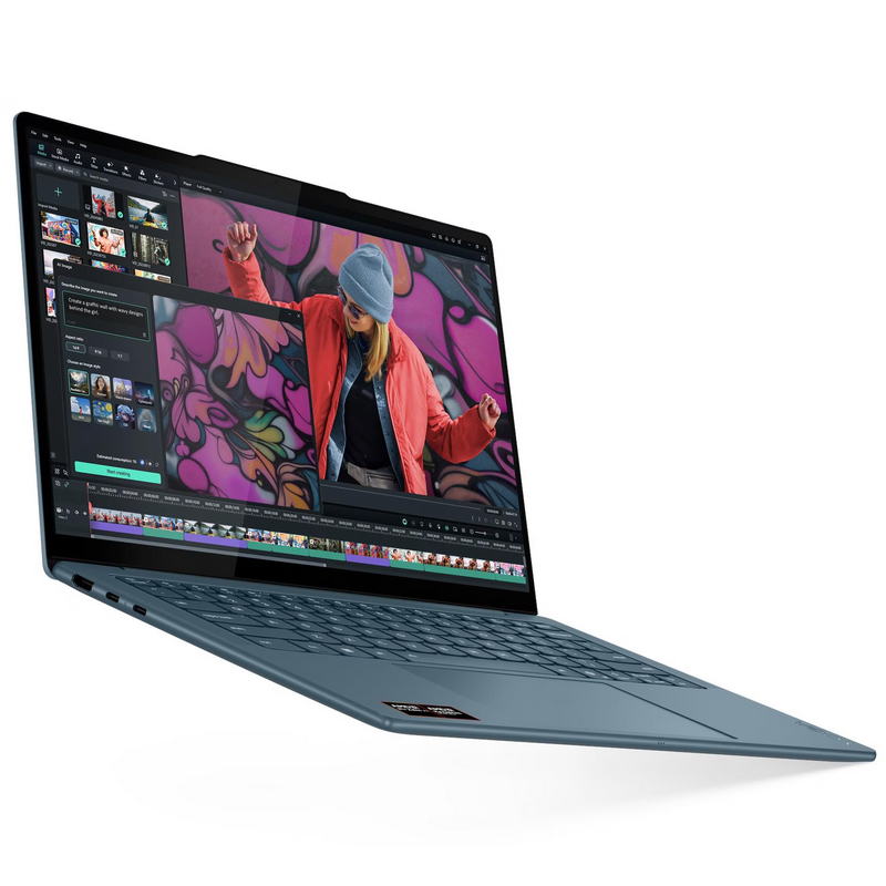Ноутбук Lenovo Yoga Slim 7 14AKP10 (83JY004SRA) Tidal Teal - фото 1