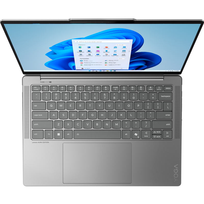 Ноутбук Lenovo Slim 7 14ILL10 (83MC0001US1) Luna Grey - фото 4
