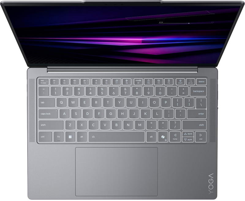 Ноутбук Lenovo Yoga Slim 7 14ILL11 (83R0CTO1WW) Luna Grey - фото 3