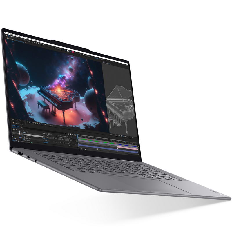 Ноутбук Lenovo Yoga Slim 7 15ILL9 (83HMCTO1WW) Luna Grey - фото 1