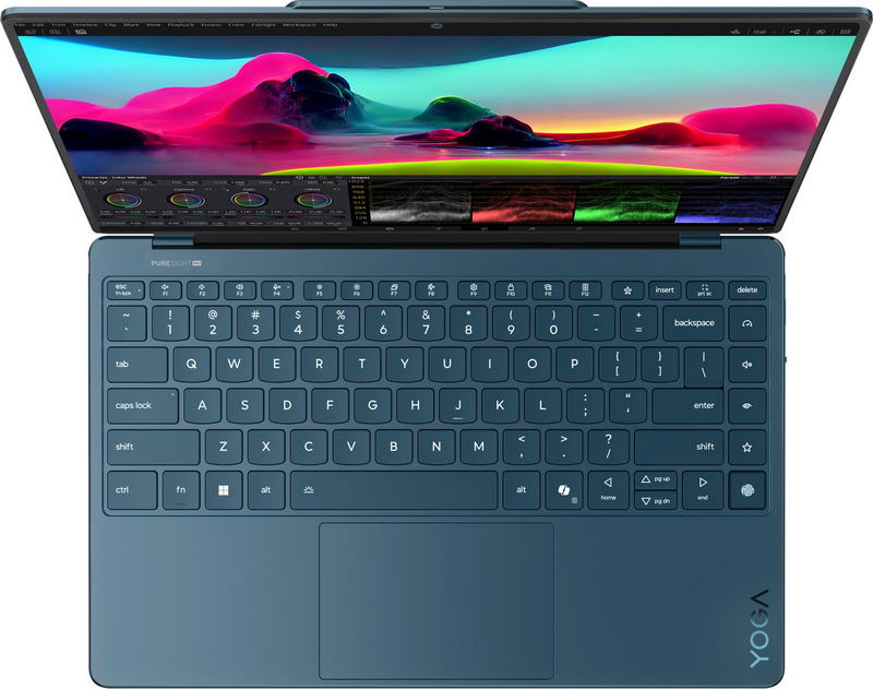Ноутбук Lenovo Yoga Slim 9 14ILL10 (83CX00051US) Tidal Teal - фото 3