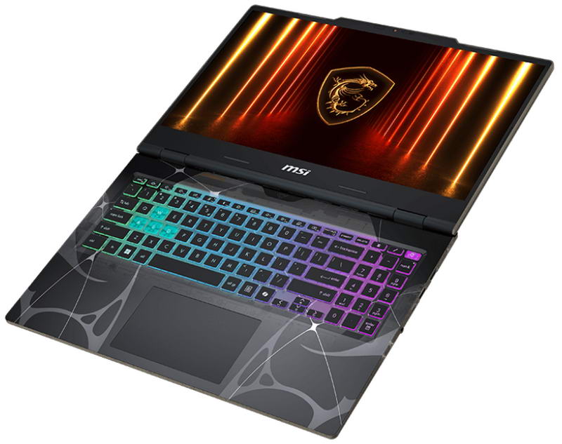 Ноутбук MSI Cyborg 15 AI B2V (CYBORGA15B2071) Translucent Black - фото 1