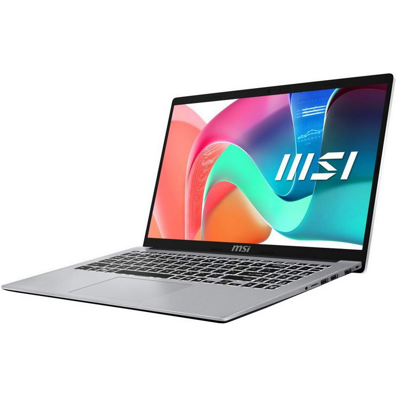 Ноутбук MSI Modern 15 F13M (F13MG-673XRO) Urban Silver 8/512GB CUSTOM - фото 2 Ноутбук MSI Modern 15 F13M (F13MG-673XRO) Urban Silver 8/512GB CUSTOM - фото 2