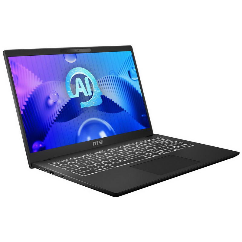 Ноутбук MSI Modern 15 H AI C1MG-099UA (9S7-15H551-099) Classic Black - фото 1 Ноутбук MSI Modern 15 H AI C1MG-099UA (9S7-15H551-099) Classic Black - фото 1