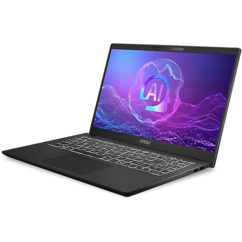 Ноутбук MSI Modern 15 H AI (C2HMG-231UA) Classic Black - фото 1