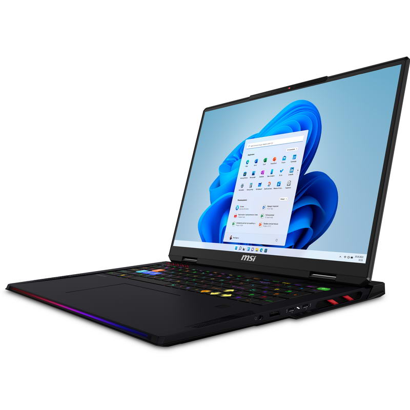 Ноутбук MSI Raider 18 HX AI (A2XWIG-251UA) Core Black - фото 2 Ноутбук MSI Raider 18 HX AI (A2XWIG-251UA) Core Black - фото 2
