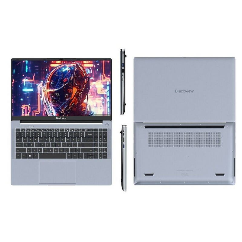 Ноутбук Blackview AceBook 6 IPS FullHD N150 16/512 (6931548323853) Gray - фото 3